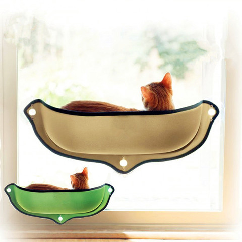 Cat Hammock Bed Window Pod Lounger Suction Cups Warm Bed For Pet Cat Rest House Soft And Comfortable Ferret Cage ► Photo 1/3
