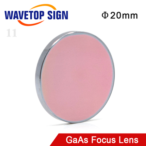 WaveTopSign GaAs Focus Lens Dia. 20mm FL 38.1 50.8 63.5 101 127mm 1.5-4