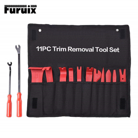 FURUIX Auto Trim Removal Tool Set  Car Auto Radio Audio Repair Kit Door Dash Trim Pry Clip Stereo Panel Installer ► Photo 1/6