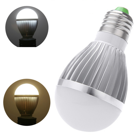 Light sensor light 5W 7W E27 110/220V LED Sound  White Warm White Light Bulb Lamp  Led Bulb sensing bulb Warm/white 1pcs ► Photo 1/6