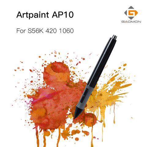 GAOMON Professional Graphic Tablet for Drawing Pen 2048 Levels ArtPaint AP10 Stylus for GAOMON S56K/M106K/ Huion 420/ ► Photo 1/6