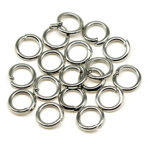 500pcs 5 Colors 3/4/5/6/7/8/9/10mm Metal DIY Jewelry Findings Open Single Loops Jump Rings & Split Ring For Jewelry Making ► Photo 1/6