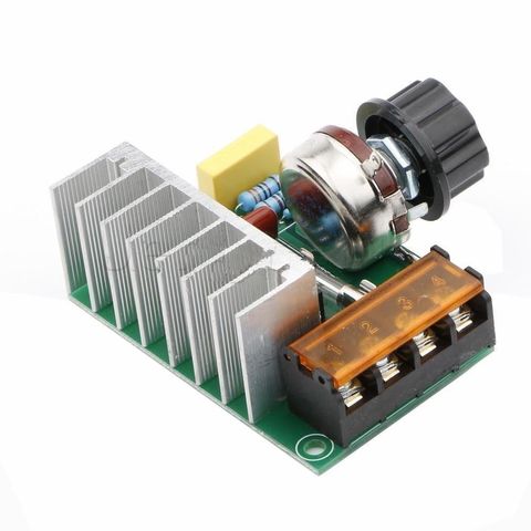 4000W 220V AC SCR Voltage Regulator Dimmer Thermostat Electric Motor Controller ► Photo 1/2