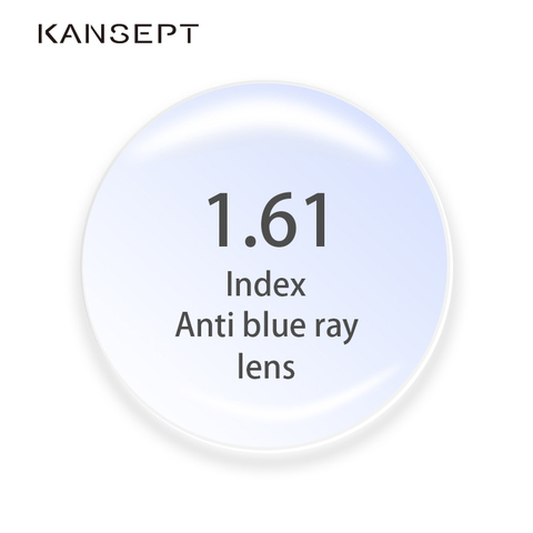 1.61 Index Anti-Blue Ray Prescription Lenses Aspherical Computer Professional Lens Anti-Radiation Optical Myopia Hyperopia Lens ► Photo 1/4