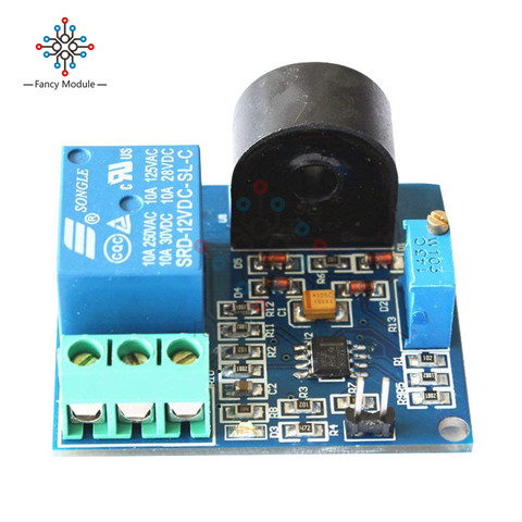 DC 5V/12V/24V 5A Current Detection Sensor Over-Current Protection Sensor Relay Protecting Detection Sensor Module ► Photo 1/1