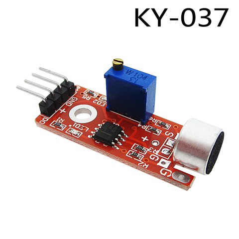 High Sensitivity Sound Microphone Sensor Detection Module For AVR PIC KY-037 1PCS ► Photo 1/1