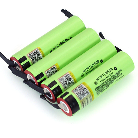 Liitokala New Original NCR18650B 3.7 v 3400 mah 18650 Lithium Rechargeable Battery Welding Nickel Sheet batteries ► Photo 1/5
