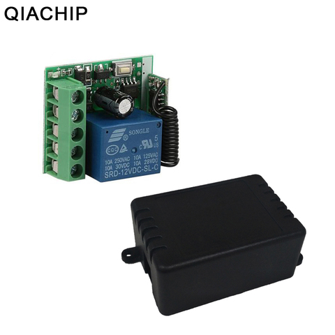 Relay module for opening Smart WiFi doors with RF433 remote control