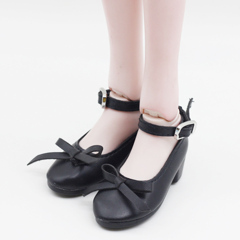 1pair Fashion PU Leather Shoes For 16inch 60cm BJD SD Dolls mini shoes toy fit 1/3 Dolls 7.8cm ► Photo 1/6