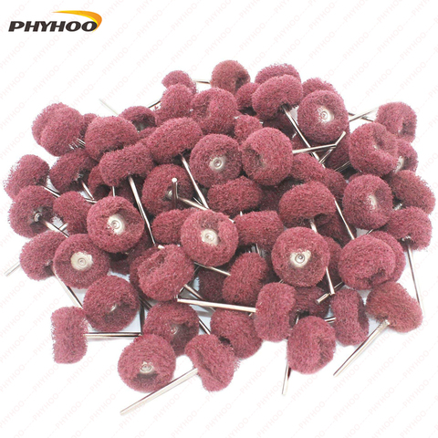 PHYHOO 80Pcs Fine Abrasive Wheel Brush for Dremel&foredom Rotary Tools 2.35mm/3.0mm ► Photo 1/6