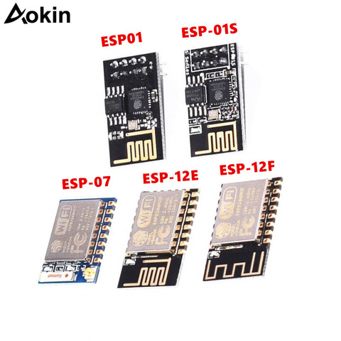 ESP8266 ESP-01 ESP-01S ESP-07 ESP-12 ESP-12E ESP-12F serial WIFI wireless module wireless transceiver ► Photo 1/6