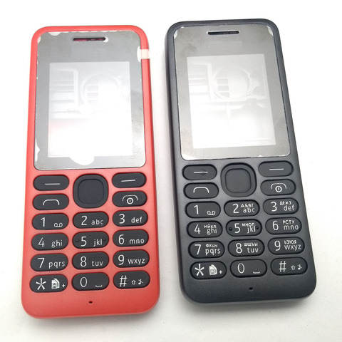 New Full Complete Mobile Phone Housing Cover Case+Russian Keypad For Nokia 130 DS RM-1035 Rm1122 ► Photo 1/1
