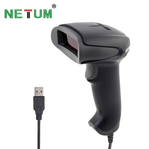 NT-2012 Handheld Barcode Scanner Reader USB Wired 1D Bar Code Scan for POS System ► Photo 1/5