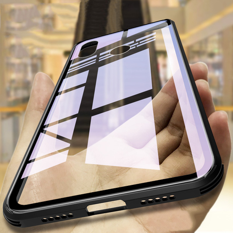 Luxury Tempered Glass Phone Case For Xiaomi Mi 10 Ultra Pro 9 8 SE Mi9 Transparent Cover Case For Xiaomi Mi 8 Pro Explorer Coque ► Photo 1/6