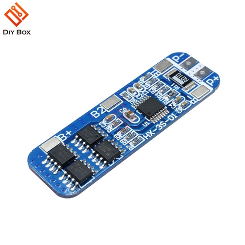 3S 12V 10A 18650 Li-ion Lithium Battery BMS Charger Protection Board HX-35-01 ► Photo 1/6