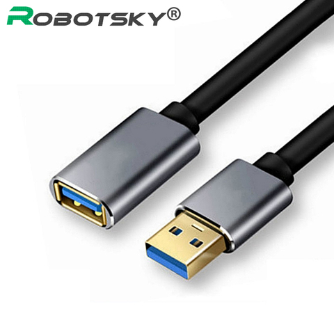 0.5m 1m 1.5m USB Extension Cable Super Speed USB 3.0 Cable Male To Female Data Transfer Sync Cables Code For PC Camera Mouse ► Photo 1/6