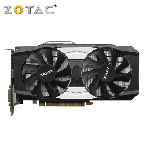 ZOTAC GTX 1050Ti 4GB Graphics Card GPU GTX1050 Ti 4GB OC Video Card Map for GeForce nVIDIA GTX1050Ti Overclock 128Bit Video card ► Photo 1/1