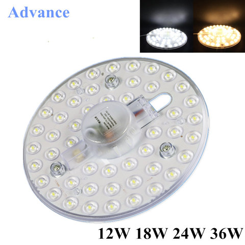 LED Light Board 220v LED Lamp Board LEDs Celling Lamp 5730SMD 12W/18W/24W/36W High Bright White Octopus Round Kitchen Bedroom ► Photo 1/5