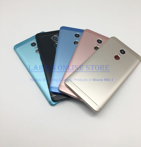 Original Metal Back Housing Case For Xiaomi Redmi Note 4X Battery Cover with Side Buttons camera Cover 32GB (Snapdragon 625) ► Photo 1/4
