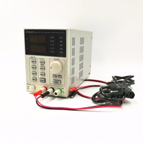 KA3005D Precision Adjustable Digital Programmable DC Power Supply Laboratory Power Supply 30V 5A service Laboratory 0.01V 0.001A ► Photo 1/5