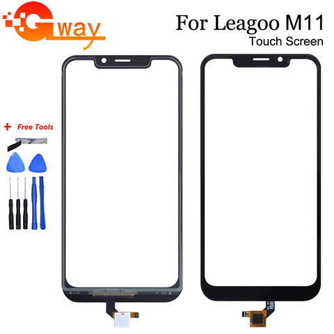100% Tested For Leagoo M11 Touch Screen Digitizer Mobile Phone Replacement Touch Glass Panel For 6.18