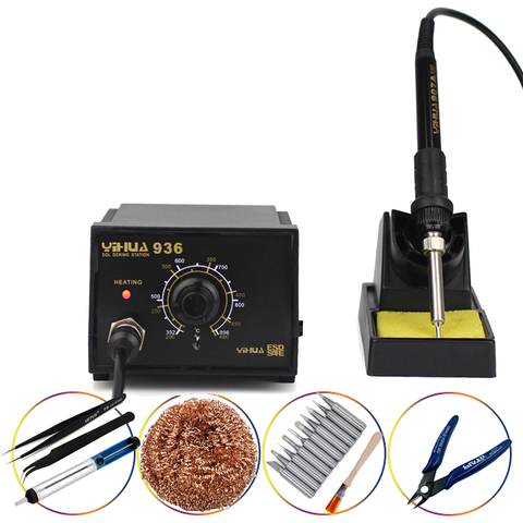 YIHUA 936 constant temperature Soldering Stations 936 electric soldering iron Static-proof adjustable electric ► Photo 1/1