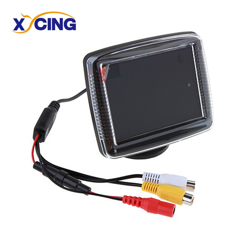XYCING 3.5 inch Car Monitor Vehicle Rear View Monitor for Reverse Backup Rearview Camera ► Photo 1/5
