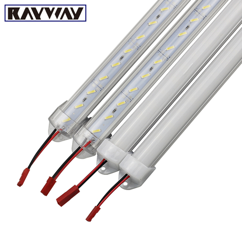 RAYWAY New Arrival 50cm*5pcs Super Bright LED Hard Rigid Bar light DC12V 36 SMD 8520 Chip Aluminum Led Strip light+U Shell+cover ► Photo 1/1