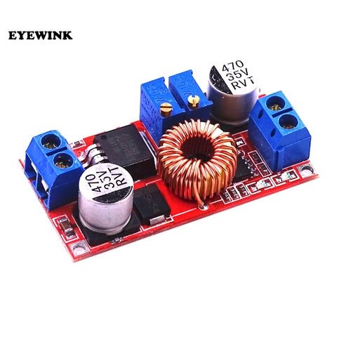 5A Max Step-Down Buck Charging Board XL4015 ADJ Lithium Battery Charger Converter Module DC-DC 0.8-30V To 5-32V ► Photo 1/2