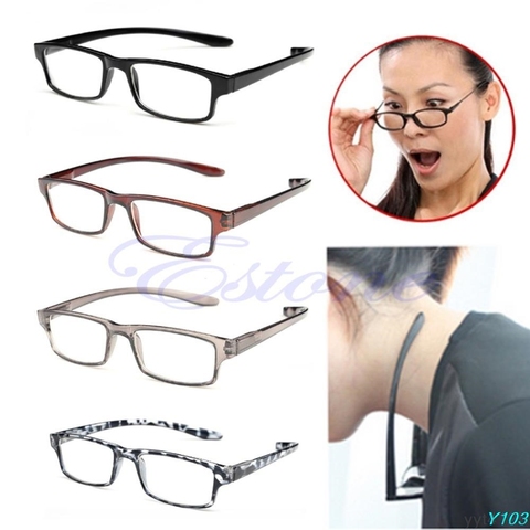 New Light Comfy Stretch Reading Glasses Presbyopia 1.0 1.5 2.0 2.5 3.0 Diopter ► Photo 1/5
