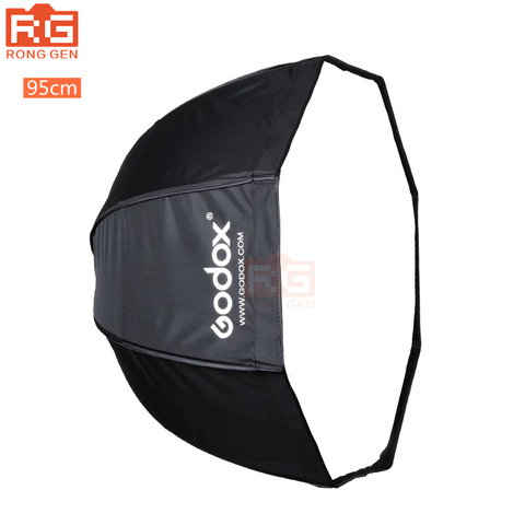 Godox 95cm/37.5in Universal Pro Studio Photo Flash Speedlite Softbox Umbrella Reflector for Canon Nikon Sony Yongnuo Speedlight ► Photo 1/6