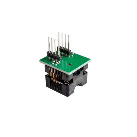 Smart Electronics 150mil Socket Converter Module SOIC8 SOP8 to DIP8 EZ Programmer Adapter ► Photo 1/2