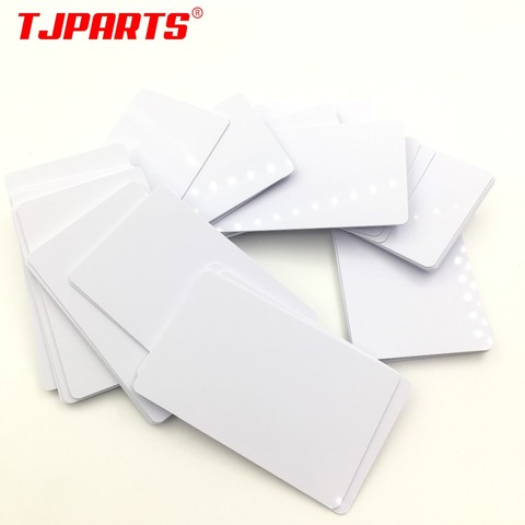 glossy White Blank inkjet printable PVC Card Waterproof plastic ID Card business card no chip for Epson for Canon Inkjet printer ► Photo 1/4