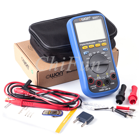 Freeshipping OWON B35T+ 3 in 1 datalogger true RMS multimeter temperature tester recording Bluetooth 4.0 Android ► Photo 1/1