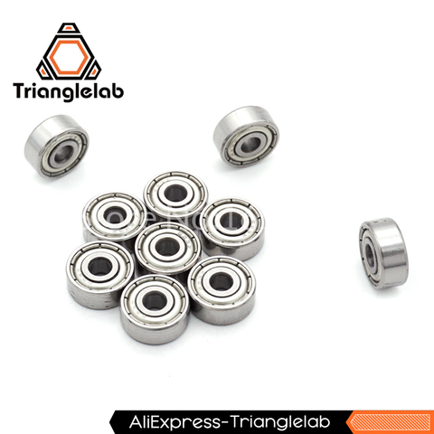 10pcs/pack  623ZZ bearing 623-ZZ 3x10x4 Miniature deep groove ball bearing  Trianglelab 3d  printer parts ► Photo 1/3