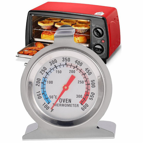 Food Meat Grill Stand Up Dial Oven Thermometer Stainless Steel Kitchen Baking Temperature Meter Tester ► Photo 1/5
