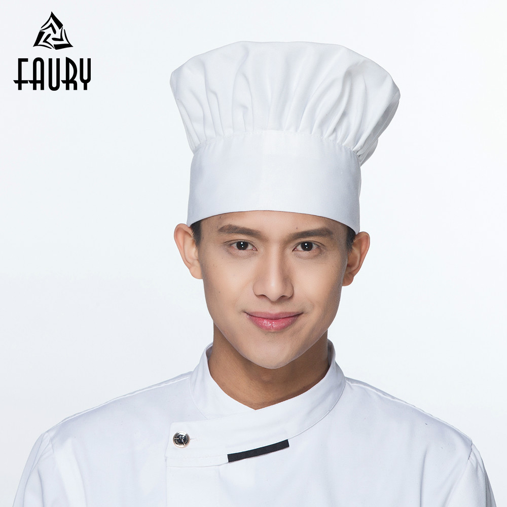 Cook Adjustable Men Kitchen Baker Chef Elastic Cap Hat Catering Comfortable n