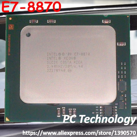 E7-8870 Original Intel Xeon E7 8870 2.4GHz 30MB 10CORES 22NM  LGA1567 130W Processor free shipping ► Photo 1/1
