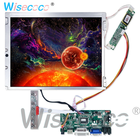 12.1 inch LCD HDMI display resolution 800 * 600 TFT screen display with 41 pin LVDS VGA speaker DVI control driver board ► Photo 1/6