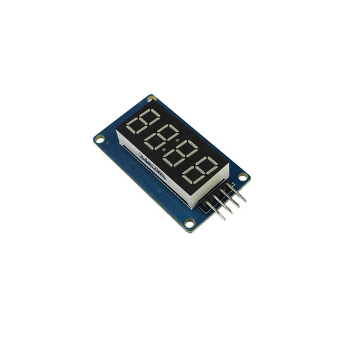 TM1637 LED Display Module 7 Segment 4 Bits 0.36Inch Clock RED Anode Digital Tube Serial Driver Board Pack for arduino Diy Kit ► Photo 1/3
