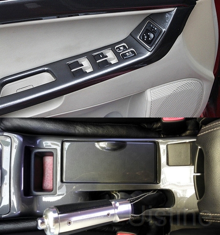 Power window Door Handle dashboard Air outlet car trim Gear box Decorative accessories For Mitsubishi Lancer ex evo 2009-2016 ► Photo 1/1