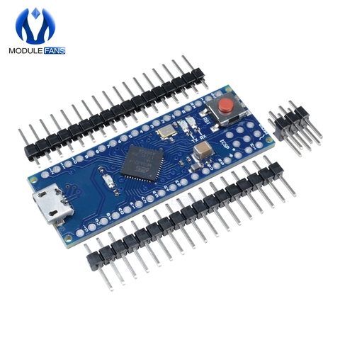 ATmega32u4 5V 16Mhz Expansion Board Module For Arduino Micro Compatible For UNO R3 Nano Replace Pro Mini Microcontroller ONE ► Photo 1/6