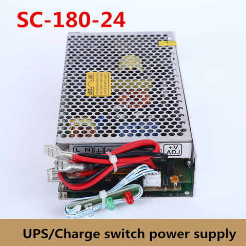 New 180W 24V 6.5A universal AC UPS/Charge function monitor switching power supply input 110/220v battery charger output 24VDC ► Photo 1/1