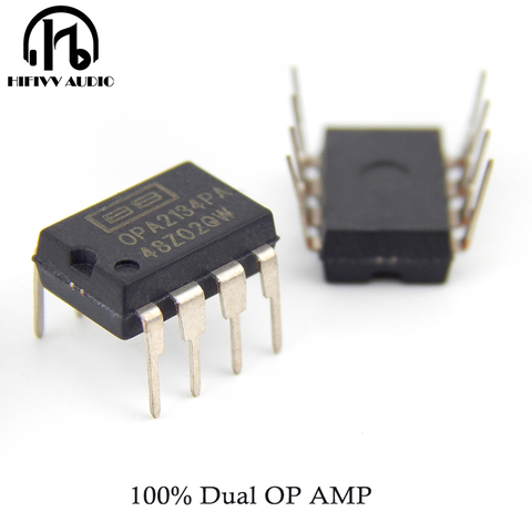 Hifivv audio OPA2134 operational amplifier Patch operational amplifier OPA2134PA hifi audio IC chip op amp ► Photo 1/4