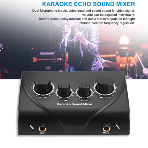 Karaoke Sound Mixer Professional Audio System Portable Mini Digital Audio Sound Karaoke Machine Mixer System Karaoke Player ► Photo 1/1