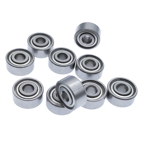 10pcs 603ZZ bearing 3*9*4 mm metal sealed bearing carbon steel bearing 603 miniature bearing hardware transmission parts ► Photo 1/6