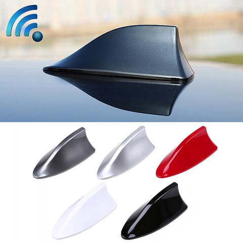 Shark Fin Antenna Auto Radio Signal Aerials Roof Antennas For Hyundai solaris accent i30 ix35 i20 elantra santa fe tucson getz ► Photo 1/6