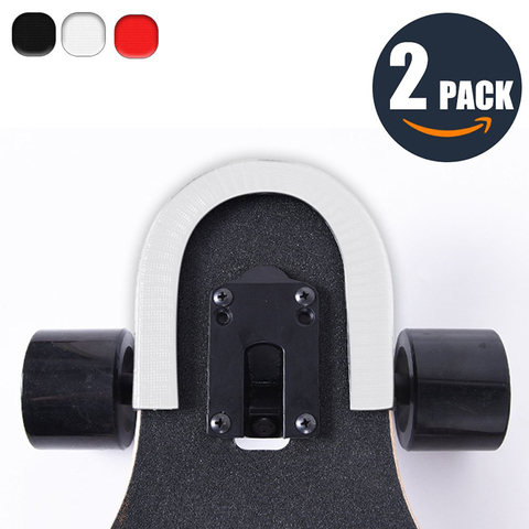 2 Pcs 30cm Skateboard Anti-collision Strip Bumper Bump U Shape Rubbe Deck Guards Protector for Longboard and Double Rocker Strip ► Photo 1/6