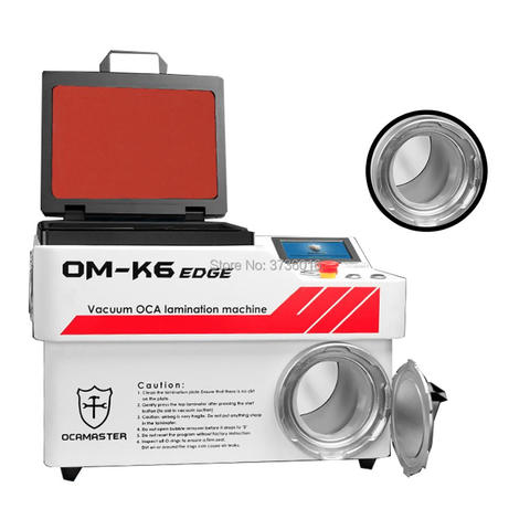 OM-K6 edge OCA master vacuum automatic laminating machine bubble remover for samsung edge lcd screen oca glass laminating ► Photo 1/6