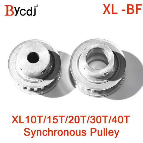 XL aluminum alloy small synchronous pulley set combination mechanical transmission pulley motor gear unit XL10T 15T 20T 30T 40T ► Photo 1/4